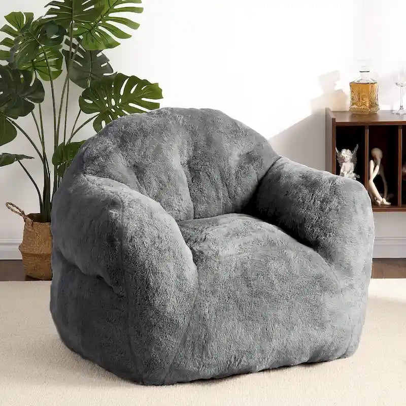 Pouf géant moelleux avec remplissage en mousse à mémoire de forme